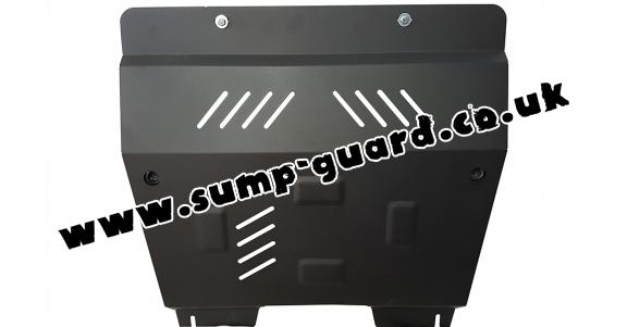 Steel sump guard for Nissan Kubistar