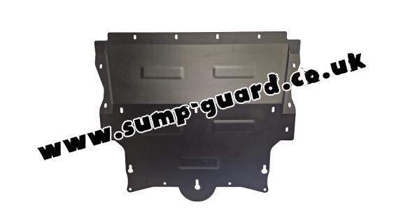 Steel sump guard for Renault Austral