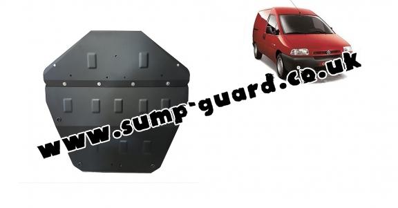 Steel sump guard for Citroen Jumpy