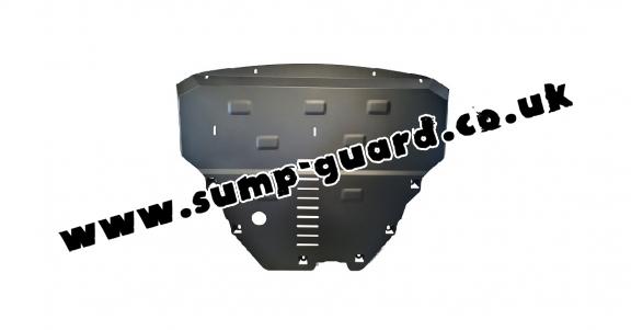 Steel sump guard for SsangYong Tivoli