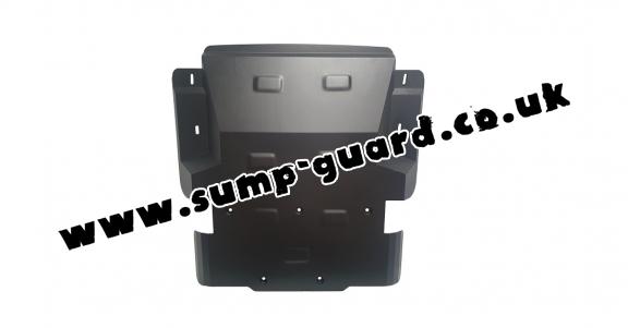Steel sump guard for Ssangyong Musso Grand