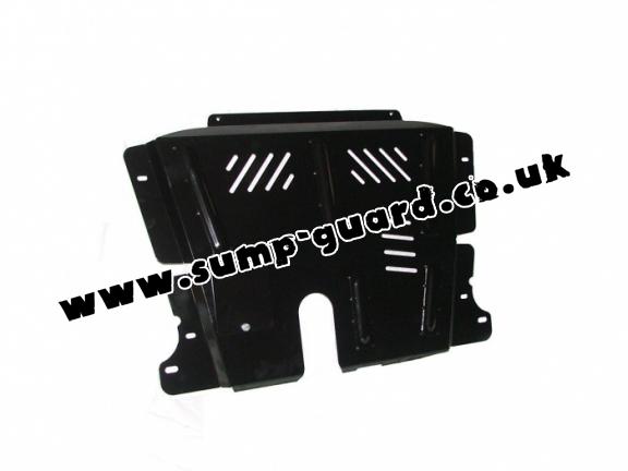 Steel sump guard for Dacia Logan 1