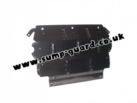 Steel sump guard for VW Tiguan