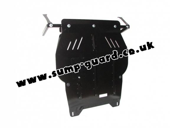 Steel sump guard for Audi A3