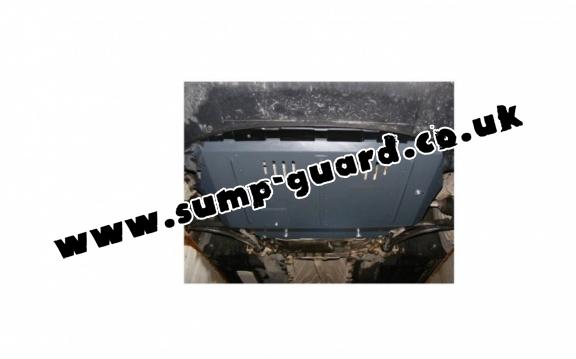 Steel sump guard for VW Jetta