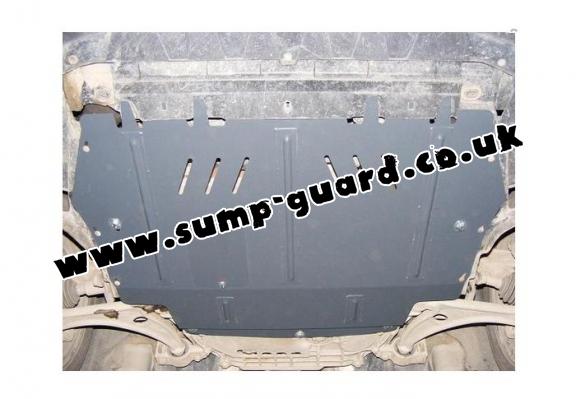 Steel sump guard for VW Passat B6