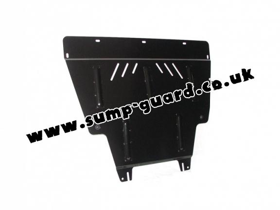 Steel sump guard for Renault Trafic