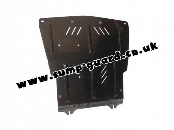 Steel sump guard for Renault Master 2