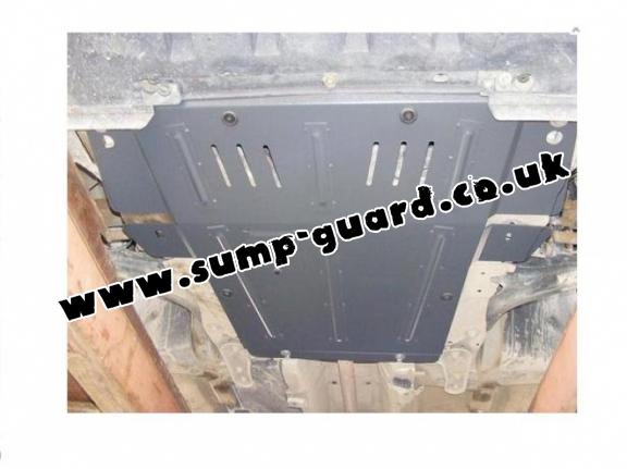 Steel sump guard for Renault Scenic