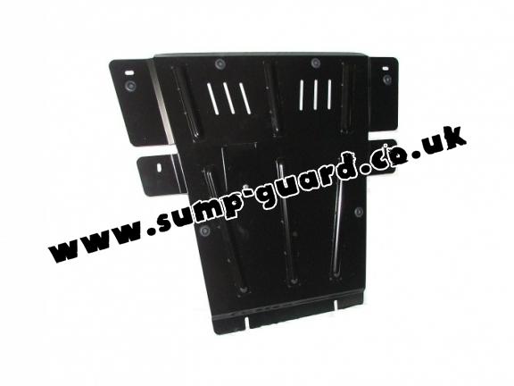 Steel sump guard for Renault Scenic