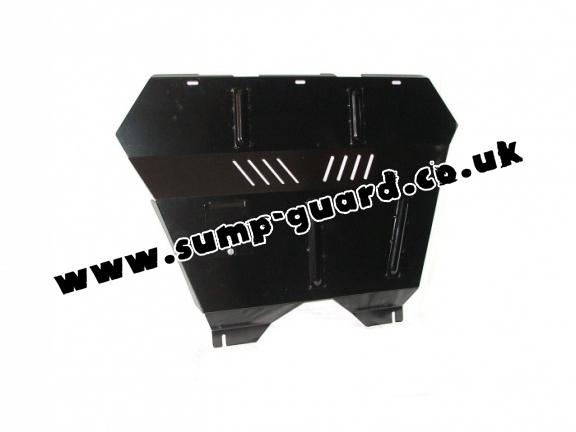 Steel sump guard for the protection of the engine and the gearbox for Fiat Scudo