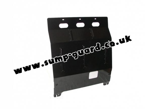 Steel sump guard for Fiat Ducato