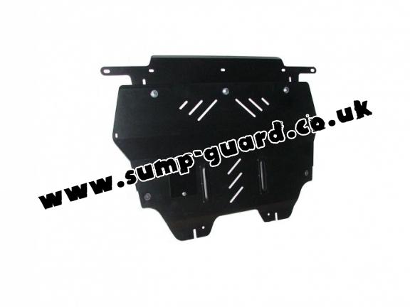 Steel sump guard for Citroen Berlingo