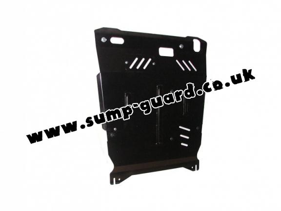 Steel sump guard for Citroen Aircross