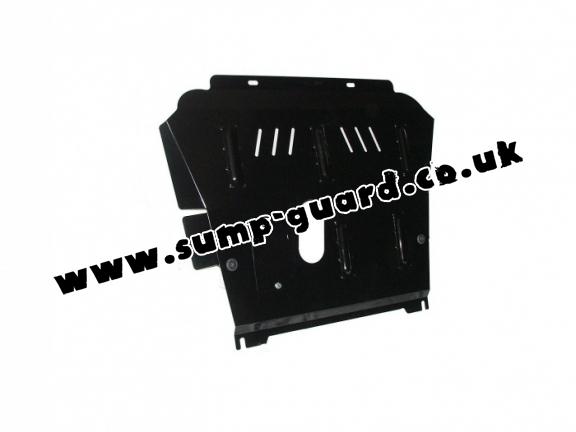 Steel sump guard for Chevrolet Aveo