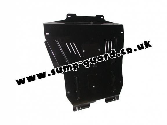 Steel sump guard for Chevrolet Kalos