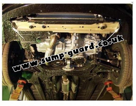 Steel sump guard for Chevrolet Aveo