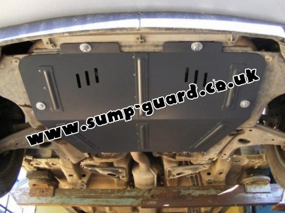 Steel sump guard for Vauxhall Zafira