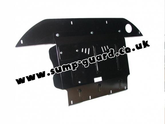 Steel sump guard for Fiat Punto