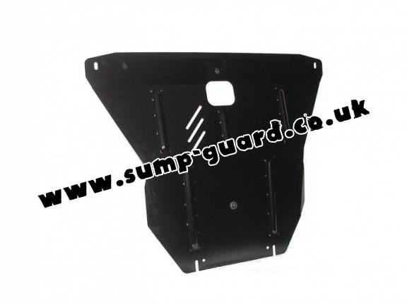 Steel sump guard for Nissan Primera P12