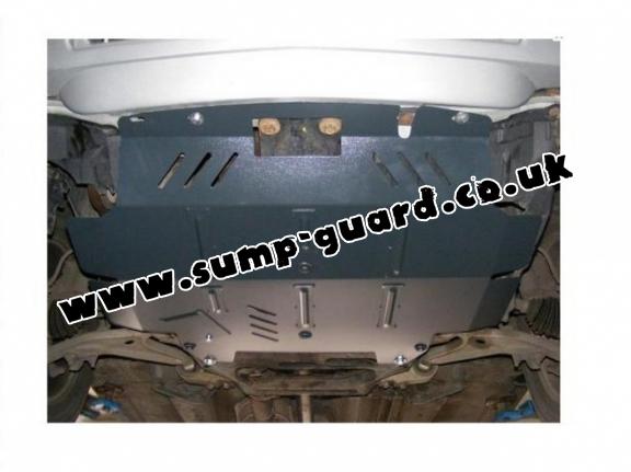 Steel sump guard for Nissan X-Trail T30