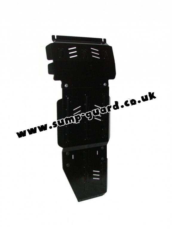 Steel gearbox  guard for Mitsubishi L 200