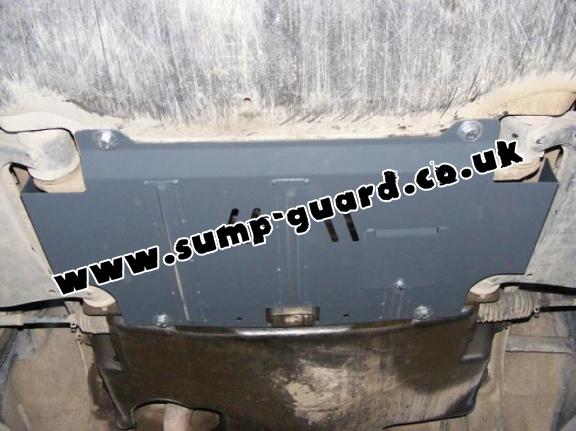 Steel sump guard for Mercedes E-Classe W210