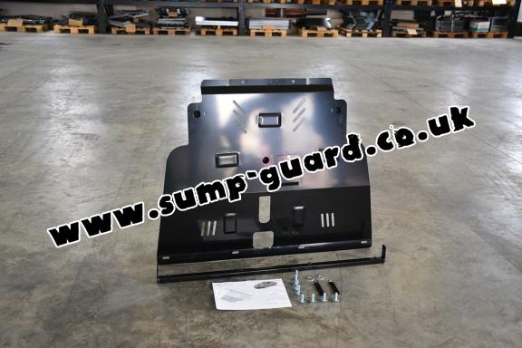 Steel sump guard for Toyota Avensis