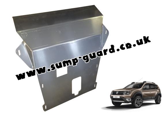 Aluminum sump guard for Dacia Duster