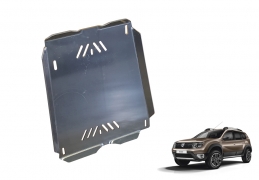 Aluminum fuel tank guard  for Dacia Duster