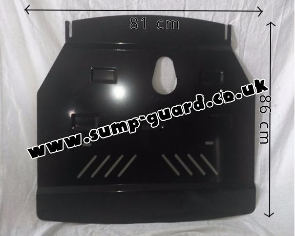 Steel sump guard for Kia Rio 3