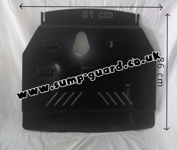 Steel sump guard for Kia Rio 3