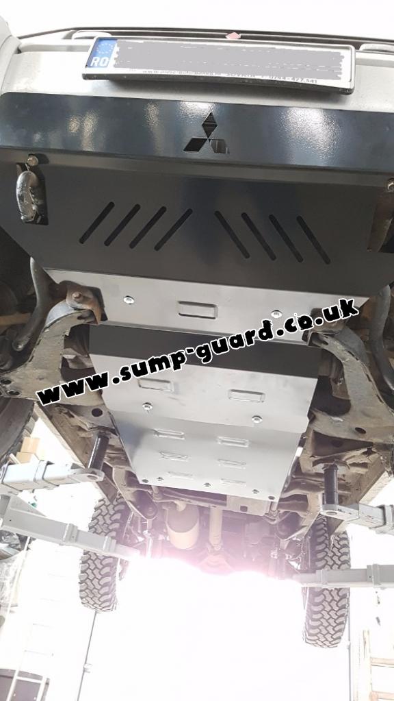 Steel gearbox guard for Mitsubishi Shogun 4 (V80, V90)