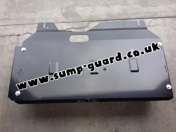 Steel sump guard for Ford Transit