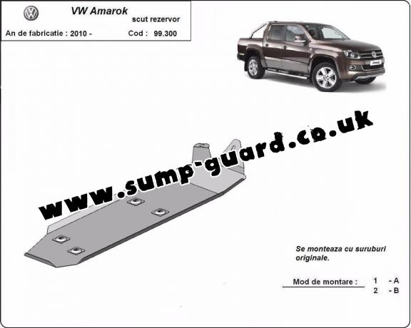 Steel fuel tank guard  for Volkswagen Amarok