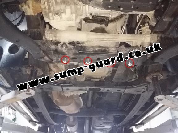 Steel sump guard for Volkswagen Amarok