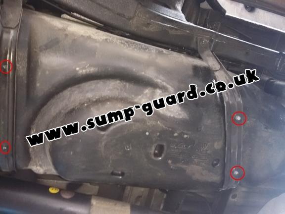 Steel fuel tank guard  for Volkswagen Amarok