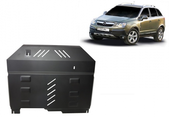 Steel sump guard for Vauxhall Antara
