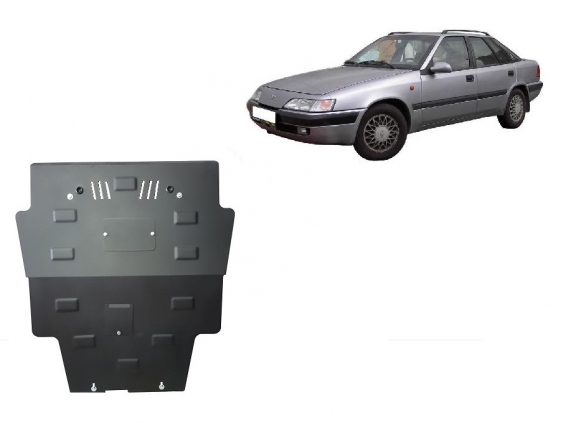 Steel sump guard for Daewoo Espero