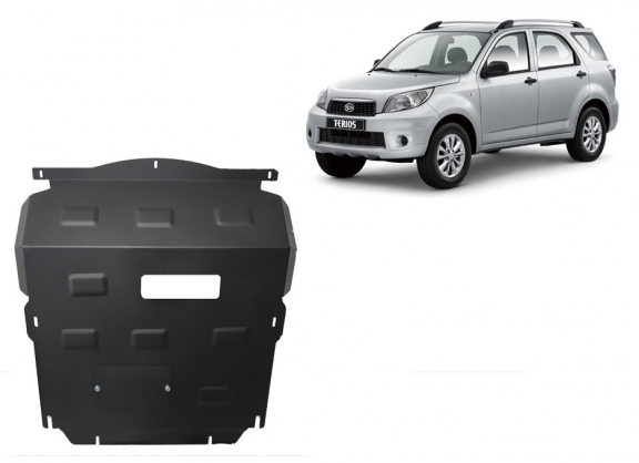 Steel sump guard for Daihatsu Terios