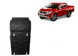 Steel sump guard for Fiat Fullback