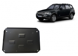 Steel sump guard for BMW X3 E83