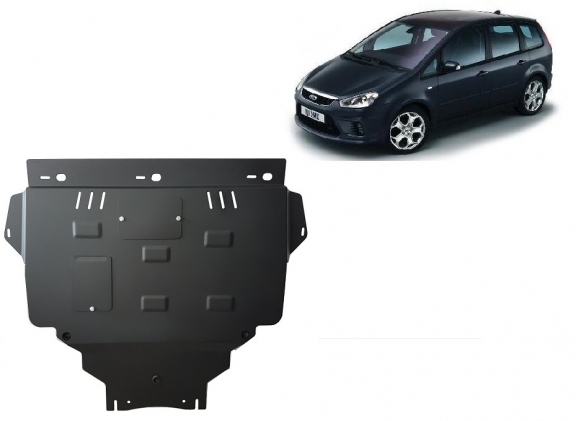 Steel sump guard for Ford C - Max