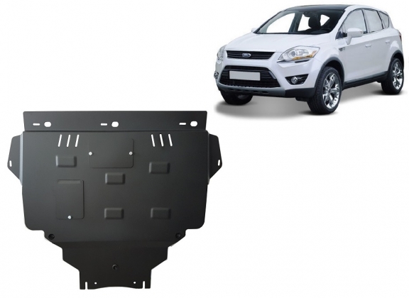 Steel sump guard for Ford Kuga