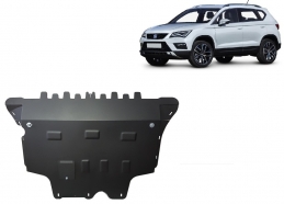 Steel sump guard for Seat Ateca