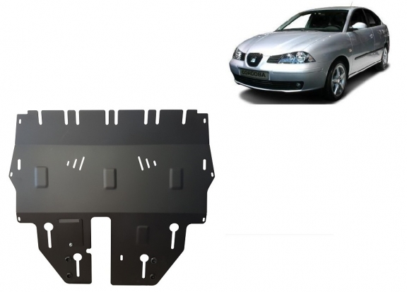 Steel sump guard for Seat Cordoba