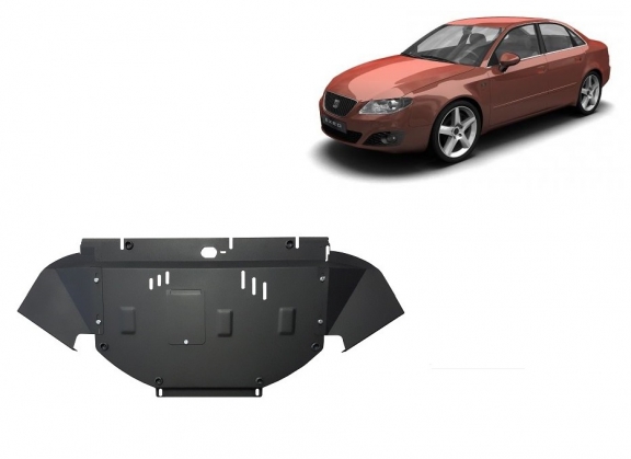 Steel sump guard for Seat Exeo