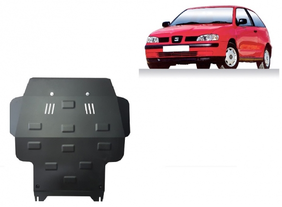 Steel sump guard for Seat Ibiza
