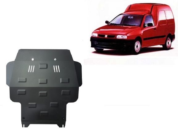 Steel sump guard for Seat Inca