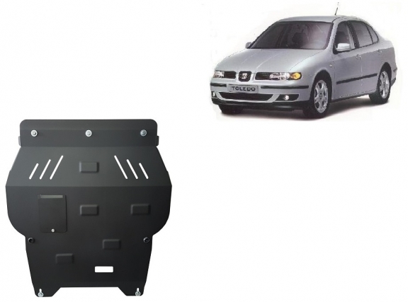Steel sump guard for Seat Toledo 2